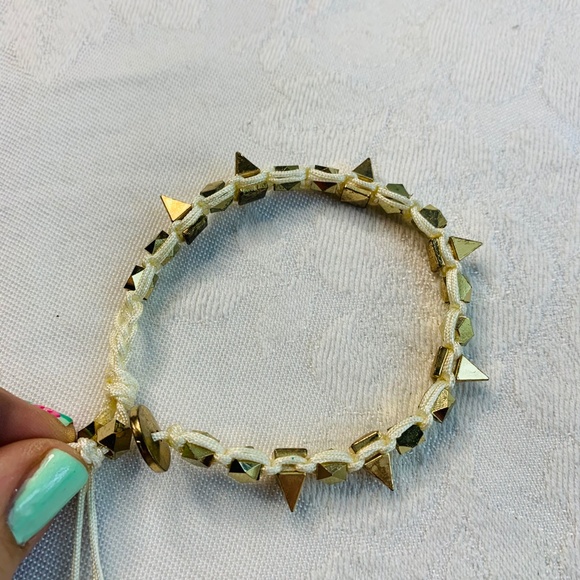 COPY - set of 3 fashion jewelry bundle red and gold spiked bracelets - Picture 5 of 15